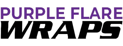 Purple Flare Wraps Logo